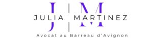 Julia Martinez avocate avignon logo